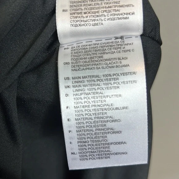 NWT Adidas NEO Skater Skirt Black Mini Tennis Athleisure Athletic - Picture 10 of 10